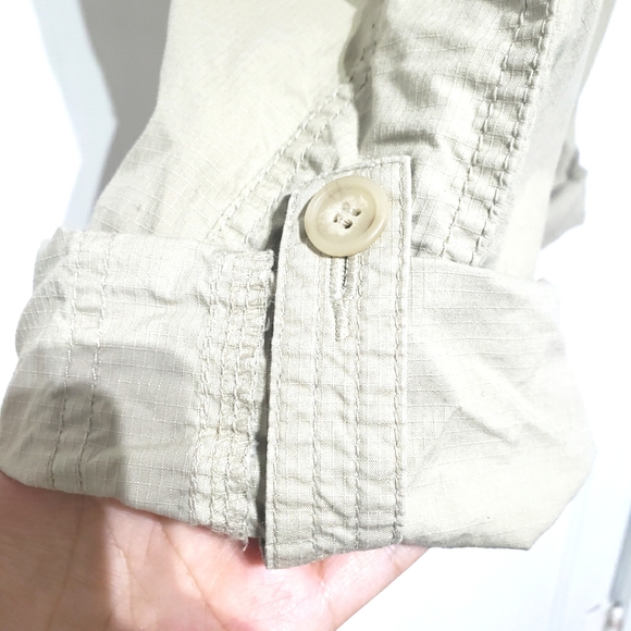c a r g o : Caslon Khaki Cargo Pants Capri Pants - Picture 5 of 12